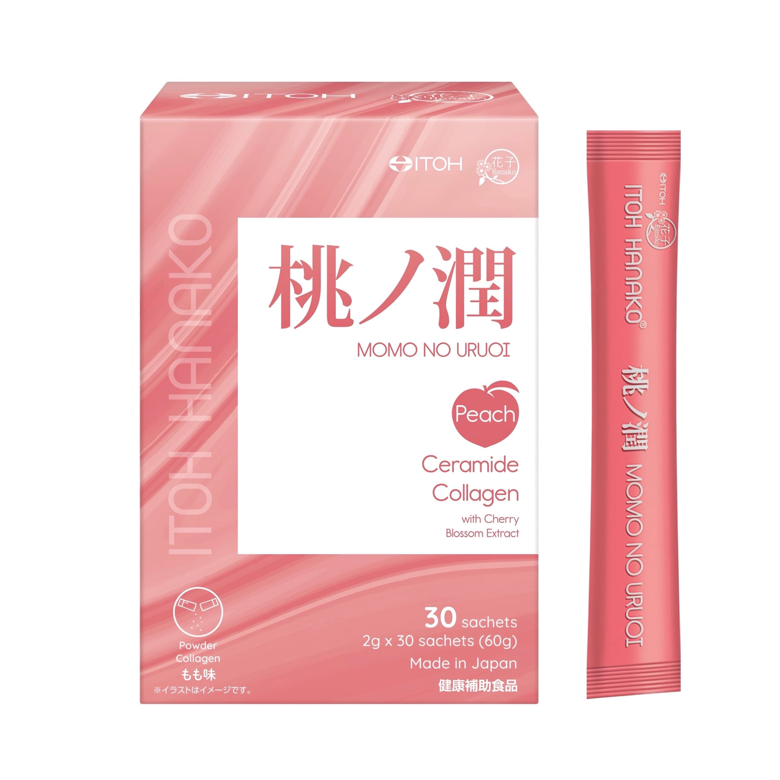 ITOH SAPRIL COLLAGEN Premium MOMO NO URUOI КОЛАГЕН Сакура 30 днів