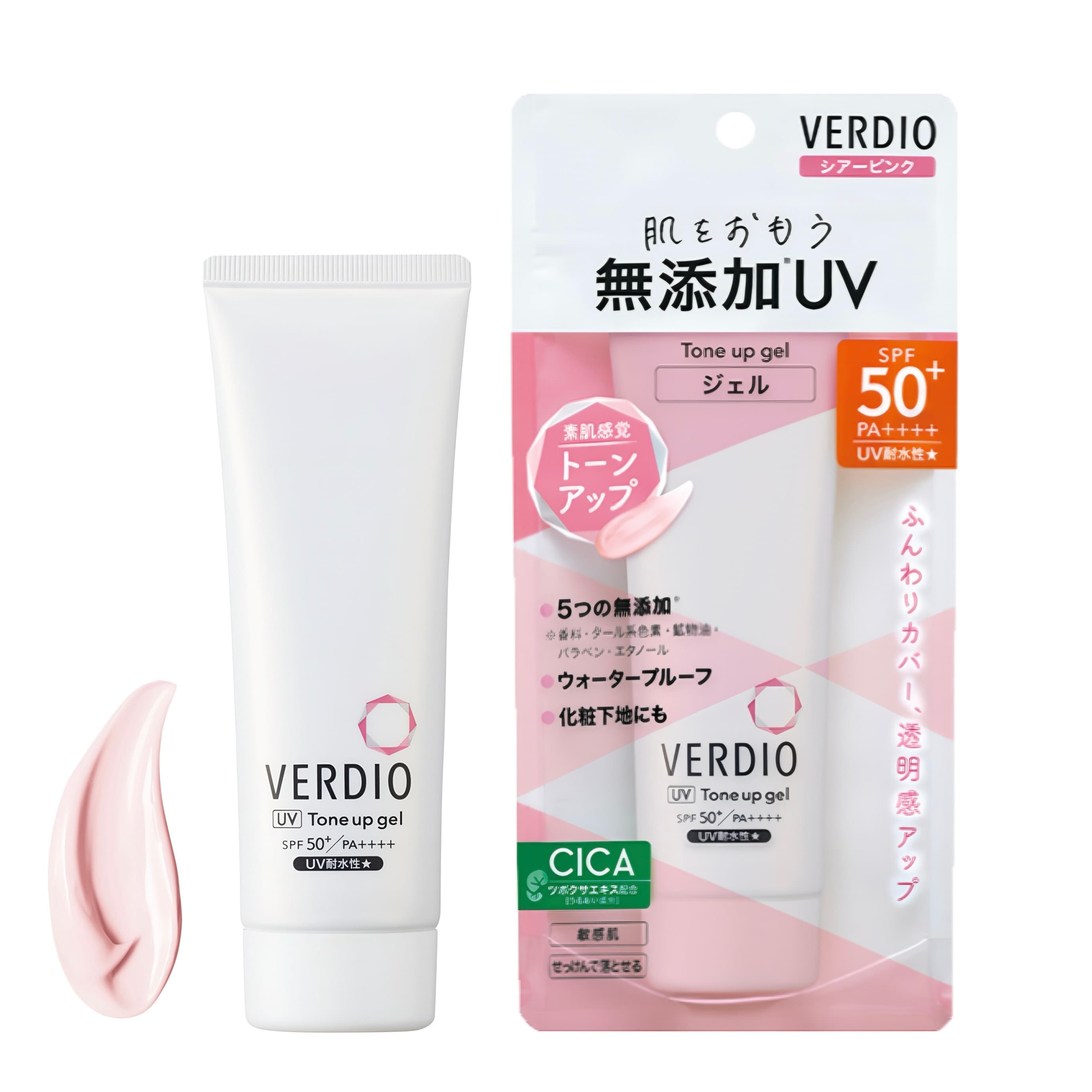 OMI Санскрін-Гель з функцією корекції кольору шкіри SPF50 VERDIO Ton Up 70 ml
