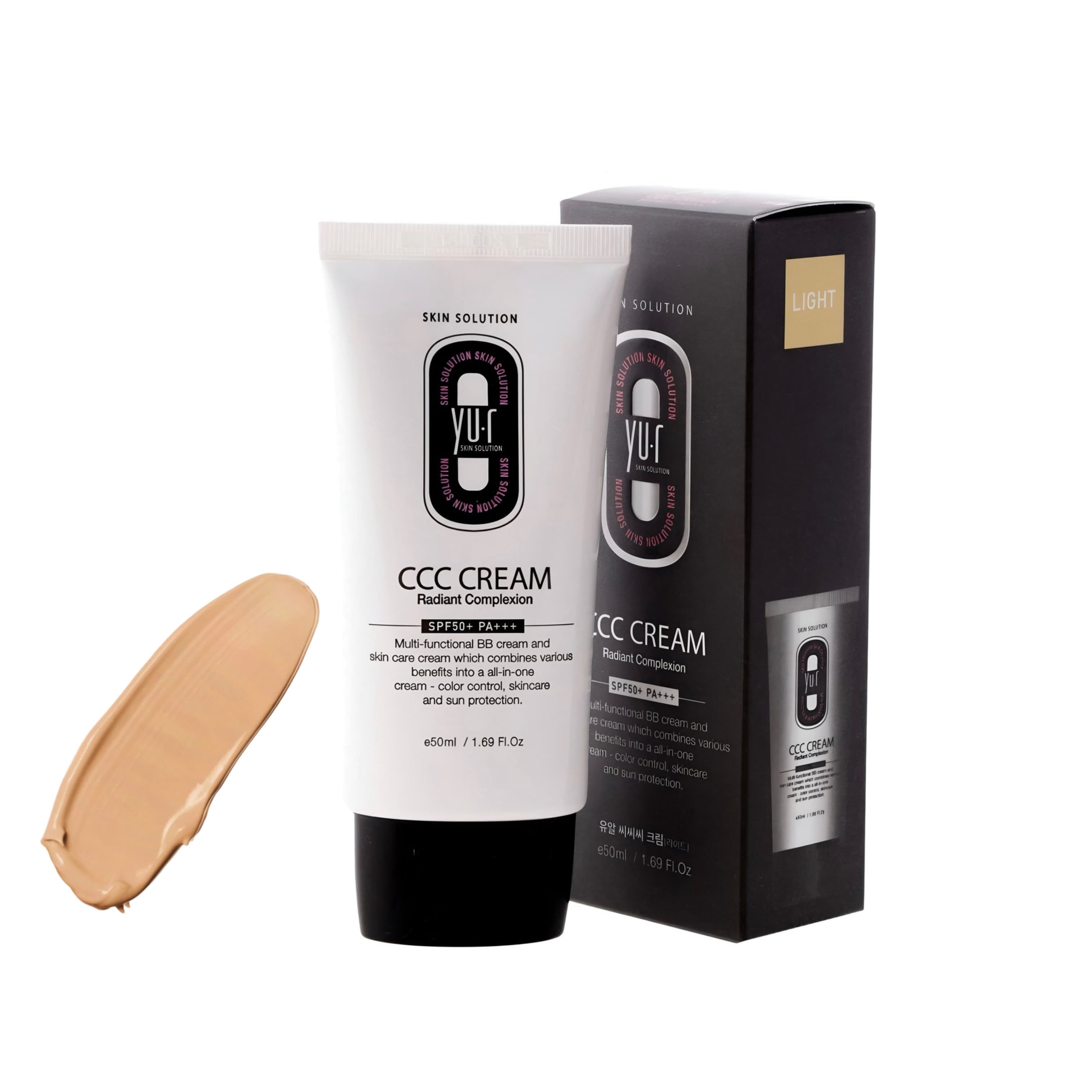 Коригуючий крем для обличчя (смаглявий беж) YU.R ССС Cream (Dark) SPF50+