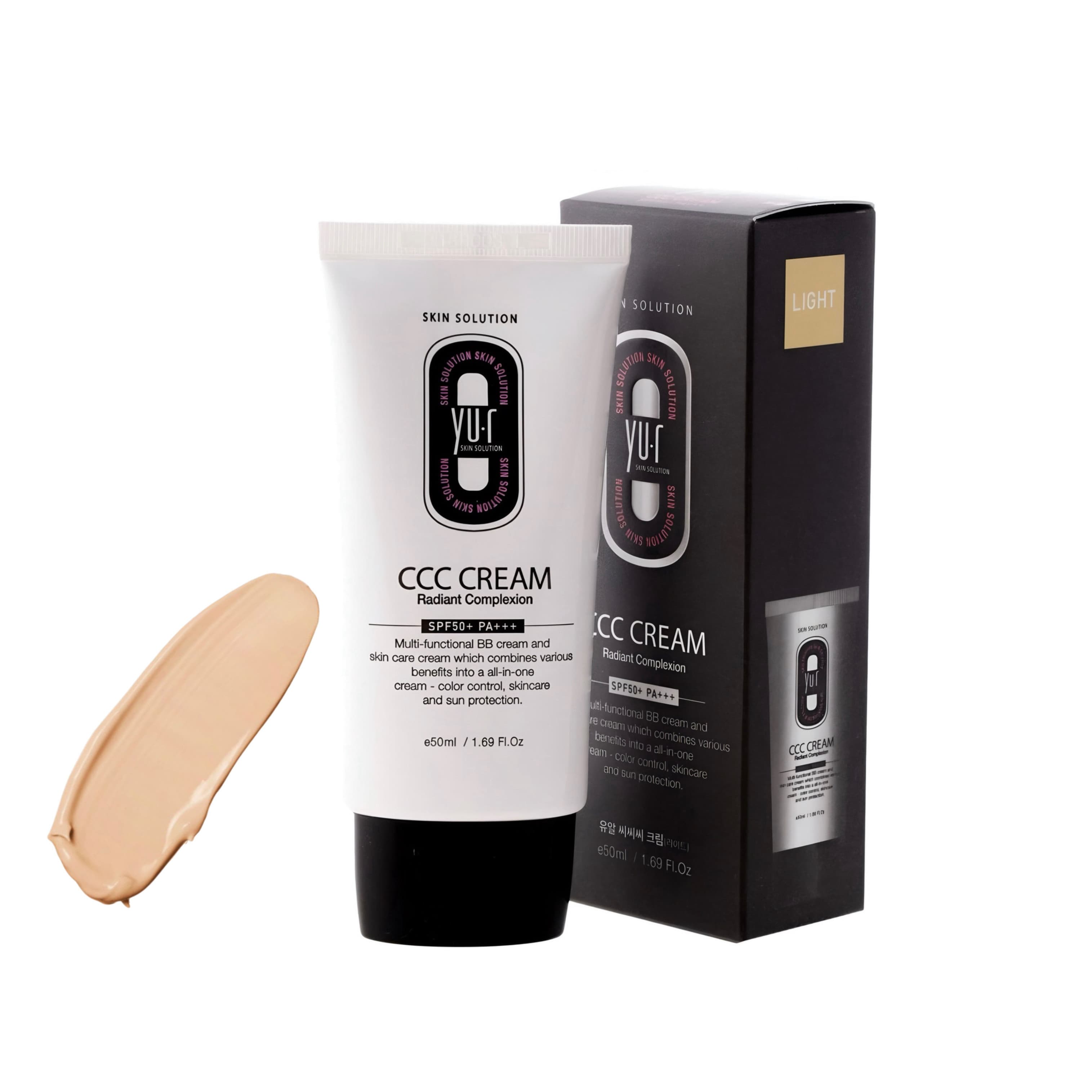 Коригуючий крем для обличчя (середній беж) YU.R ССС Cream (Medium ) SPF50+